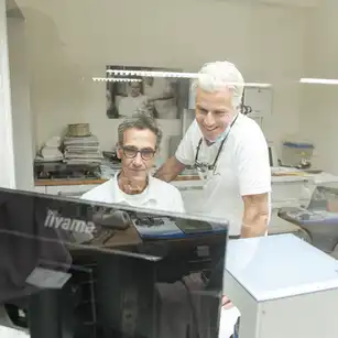Dr. Tom Froböse und Albert Hemmersbach