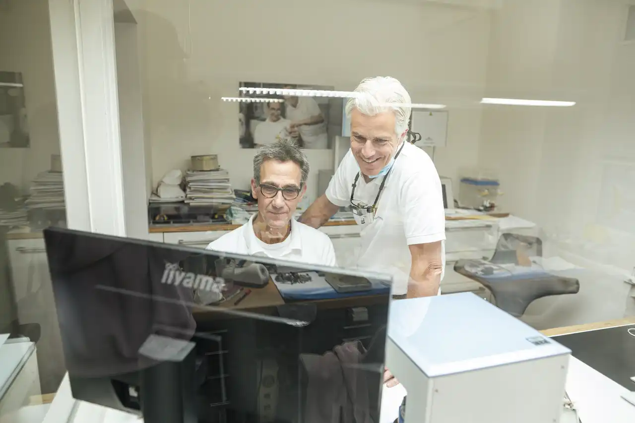 Albert Hemmersbach und Dr. Tom Froböse